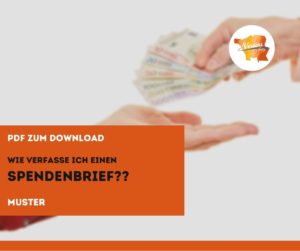 Muster Spendenbrief Download PDF