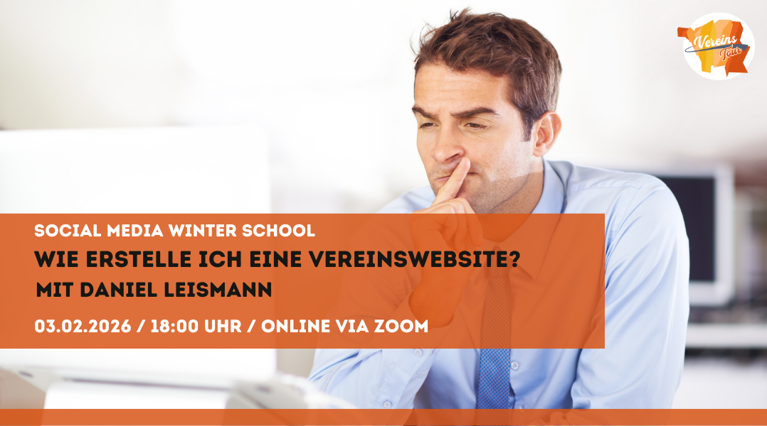 Wie erstelle ich eine Vereinswebsite?