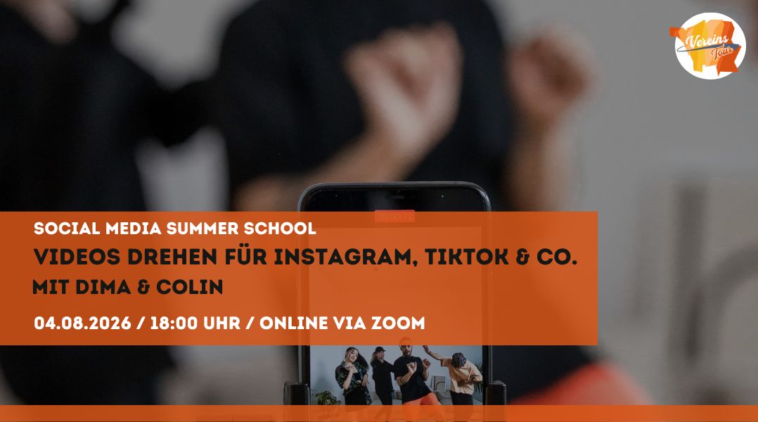 Videos drehen für Instagram, TikTok & Co.: Social Media Summer School