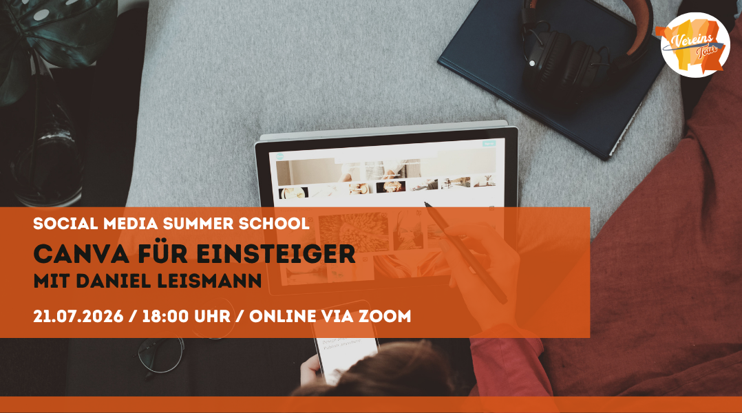 Canva für Einsteiger: Social Media Summer School